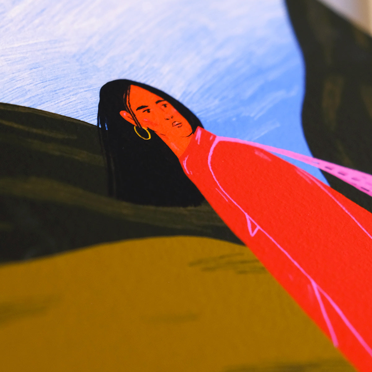 Looking Back - Fine Art Print
