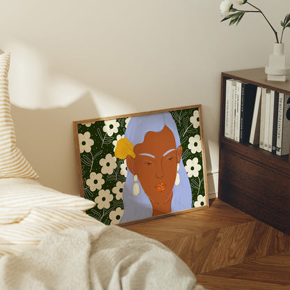 Mushroom Pickerl- Print de Artă
