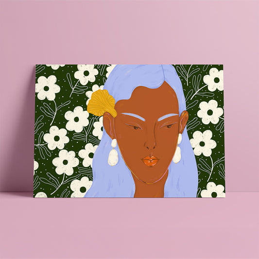 Mushroom Picker - Fine Art Print