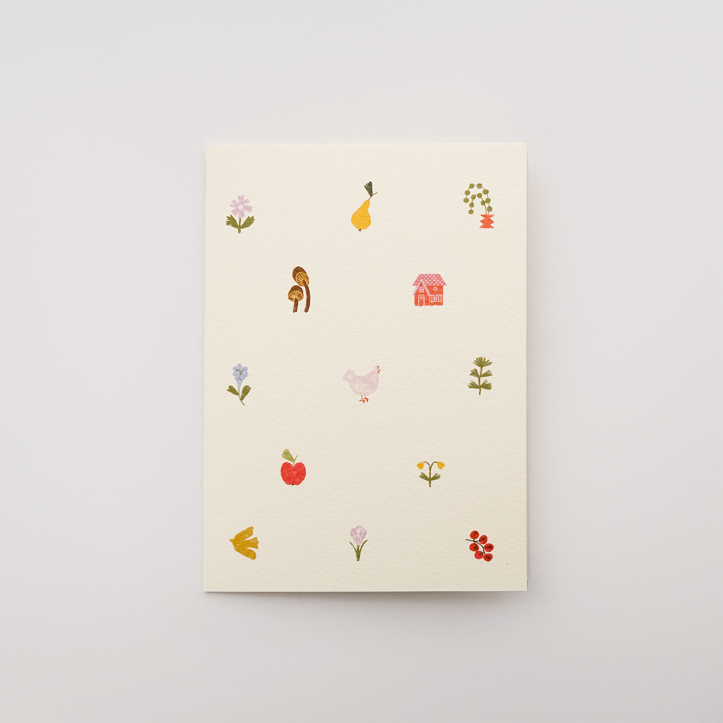 Slow Living Greeting Card & Envelope