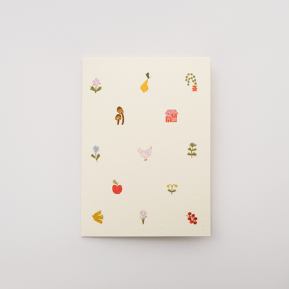 Slow Living Greeting Card & Envelope
