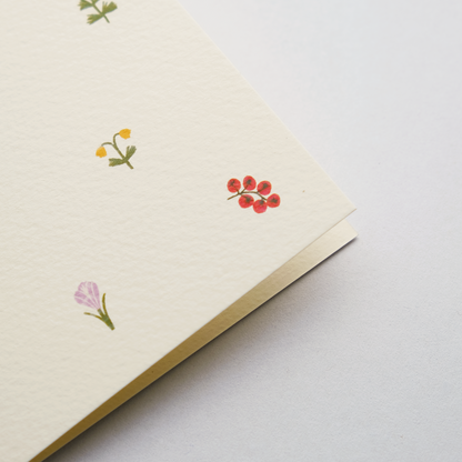 Slow Living Greeting Card & Envelope