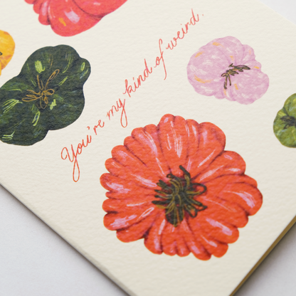 My Kind of Weird Greeting Card & Envelope