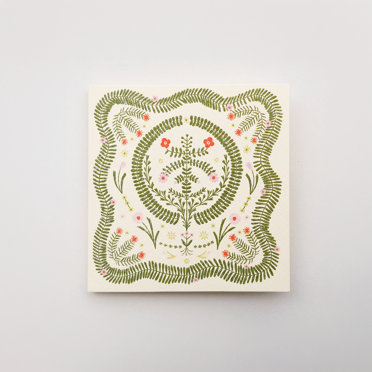 Folk • Floral Pattern • Felicitare & Plic