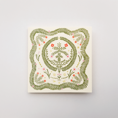 Folk • Floral Pattern • Felicitare & Plic