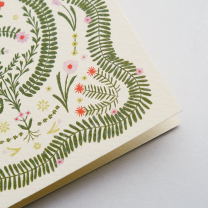 Folk • Floral Pattern • Felicitare & Plic