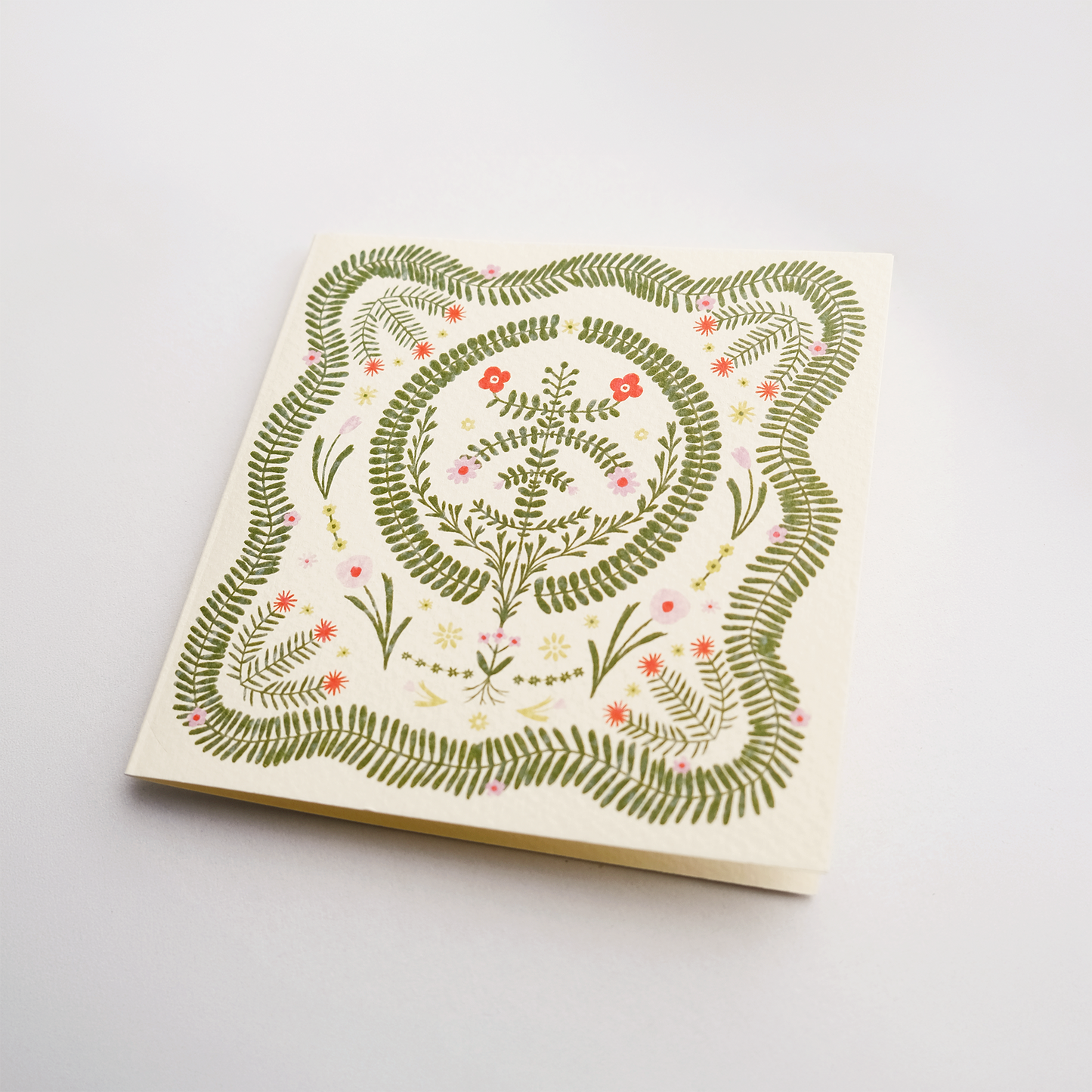 Folk • Floral Pattern • Felicitare & Plic