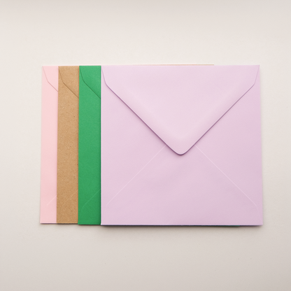 Slow Living Greeting Card & Envelope