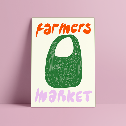 Farmers Market - Fine Art Print