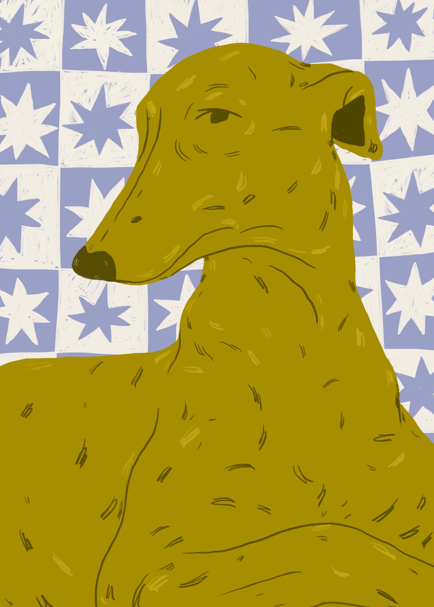 Adorable Custom Pet Portrait